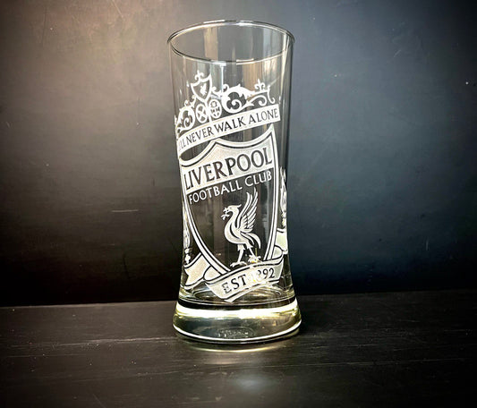 Best2U-Personalized Beer Glass Deep Engraving for Gift (Set of 2)