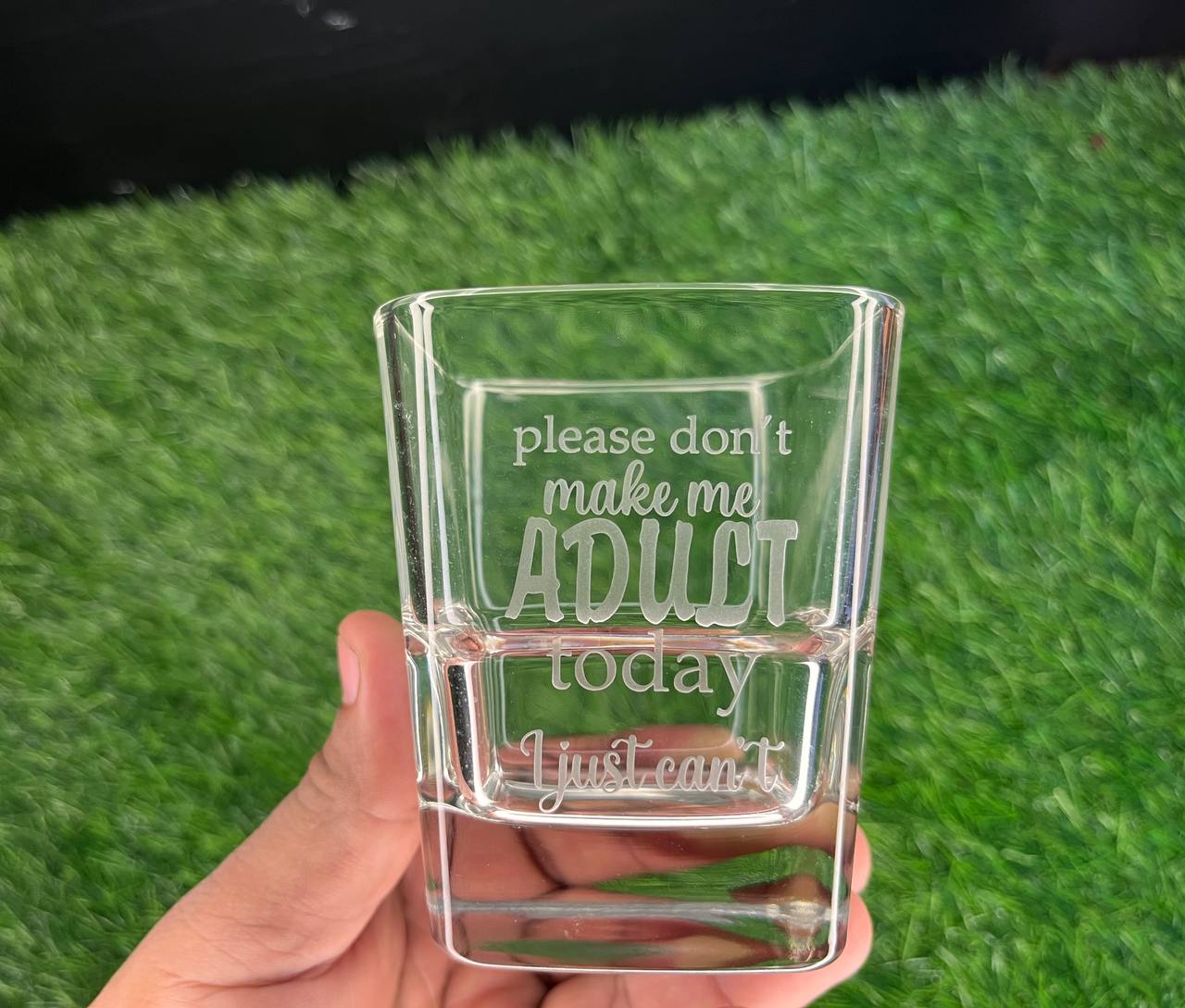 Best2U-Personalized Whiskey Glass (Set of 2) 290ml