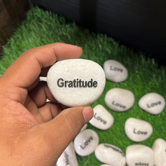 Personalised Name Pebble, Engraved Message Stone for keepsakes and memories, Eco-friendly Natural gift, Memorial Stone (sat of 4)