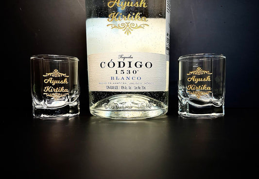 Custom Tequila Bottle Engraving (price on request)