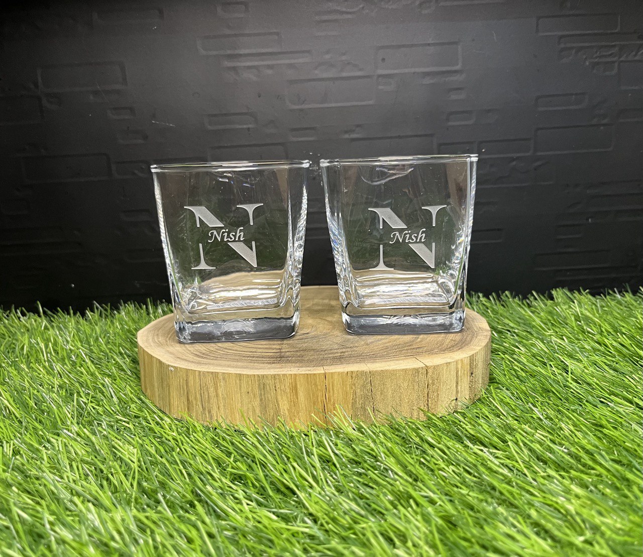 Best2U-Personalized Whisky Glasses ( Set of 2 ) 290ml