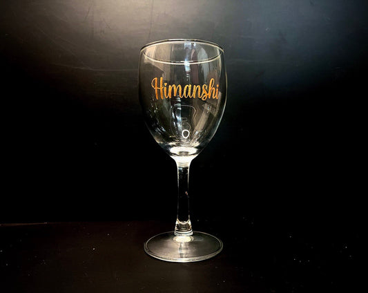 Personalized Wine Glasses (set of 2)