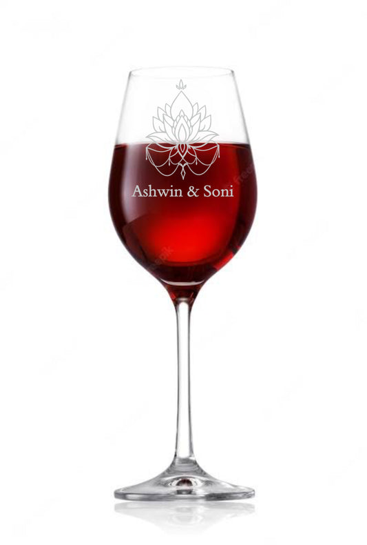 Best2U-Personalized Wine Glass (Set of 2)