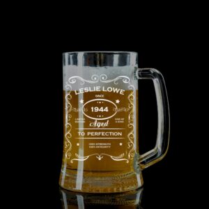 Personalized Beer Cups for Wedding Party, Barware for Him Beer Glasses, Home Bar Gifts, Groomsmen Gifts, Best Man Gift, Bachelor Party Gifts