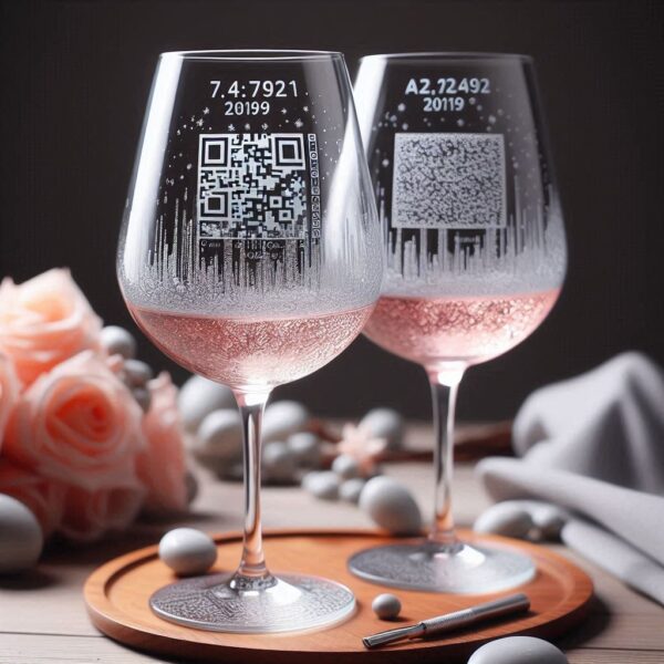 Elevate your wine experience with our Personalized Deep Engraved Wine Glass, now featuring QR code deep engraving. Perfect for wine lovers, restaurants, bars, and special events, this glass combines elegance with modern functionality.