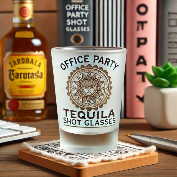 Personalized Deep Engraved Office Party tequila Shot Glasses - Custom Office Party tequila Shot Glasses engraving your name, logo, photo, and monogram deep engraving your tequila Shot Glasses