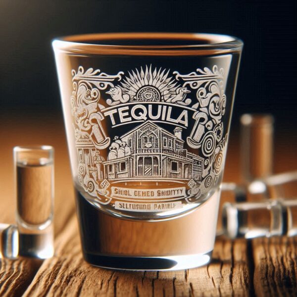 Personalized Deep Engraved College Group Party Tequila Shot Bar Glasses - Custom Glassware for Friends gift Tequila Shot glass deep engraved name, logo, photo, monogram, love symbol deep engraving your Tequila Shot glass