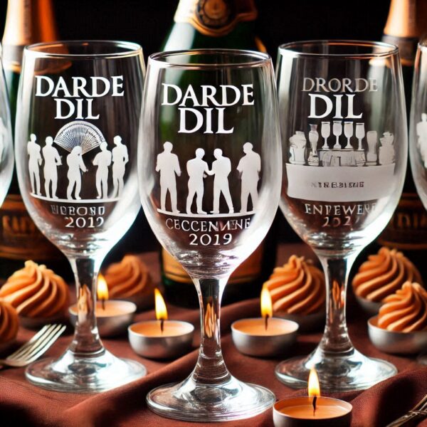 Personalized Champagne Glass – A Touch of Elegance for a "Devdas" Story Gift