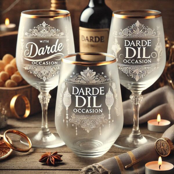 Personalized Wine Glass – A Thoughtful "Devdas" Story Gift