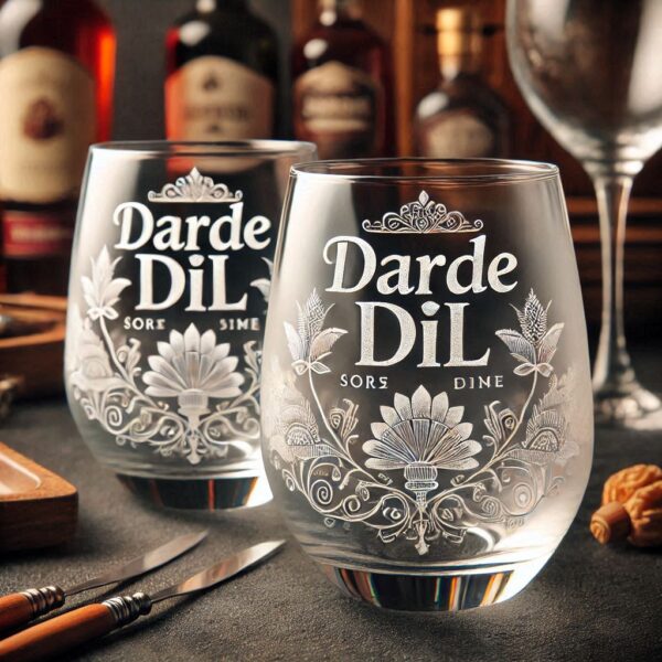 Personalized Wine Glass – A Thoughtful "Devdas" Story Gift