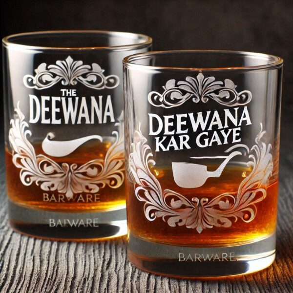 Personalized Whiskey Glass – The Perfect "Devdas" Story Gift