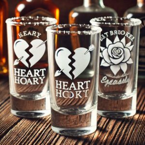 Personalized Tequila Shot Glass – A "Devdas" Story Gift with a Twist