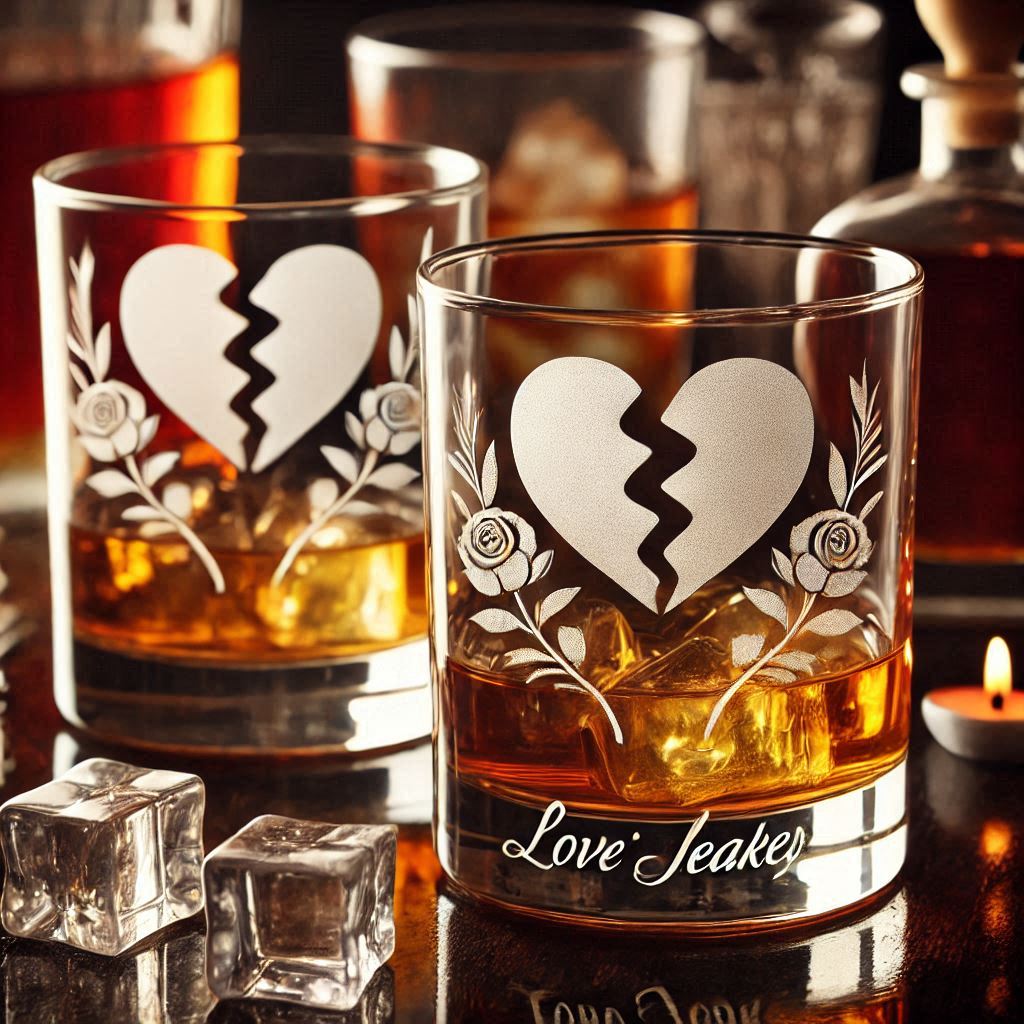 Personalized Whiskey Glass – The Perfect "Devdas" Story Gift