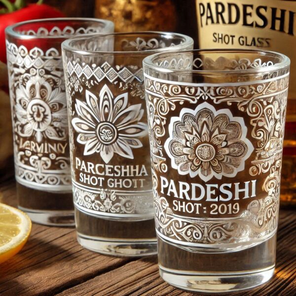 Personalized Tequila Shot Glass – A "Devdas" Story Gift with a Twist