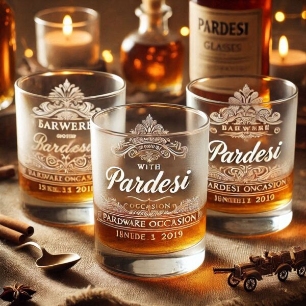 Personalized Whiskey Glass – The Perfect "Devdas" Story Gift