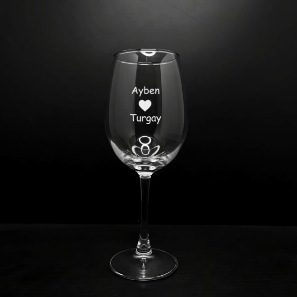 Make every sip special with our personalized deep engraved wine glass, a perfect gift for any occasion. Crafted with elegance and precision, this high-quality wine glass can be deeply engraved with your name, logo, photo, monogram, or symbol, creating a timeless keepsake. 🎁 Perfect Gift for Every Occasion Ideal for weddings, anniversaries, birthdays, and special celebrations, this custom-engraved wine glass adds a personal touch to every toast. Whether it's a romantic couple’s gift, a corporate logo engraving, or a thoughtful birthday surprise, this elegant glass will leave a lasting impression. 🔹 Premium Deep Engraving – The design is permanently etched into the glass, ensuring it won’t fade or wear off. 🔹 Customizable Options – Add names, initials, photos, monograms, company logos, or meaningful symbols to create a one-of-a-kind piece. 🔹 Perfect for Wine Lovers – Whether it’s red wine, white wine, or rosé, this glass is a must-have for any wine enthusiast. 🔹 Luxury Gift for Special Moments – Great for bridesmaids, groomsmen, couples, parents, and friends, making it a cherished memento. 🎨 How to Personalize: