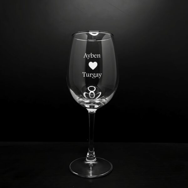 Make every sip special with our personalized deep engraved wine glass, a perfect gift for any occasion. Crafted with elegance and precision, this high-quality wine glass can be deeply engraved with your name, logo, photo, monogram, or symbol, creating a timeless keepsake. 🎁 Perfect Gift for Every Occasion Ideal for weddings, anniversaries, birthdays, and special celebrations, this custom-engraved wine glass adds a personal touch to every toast. Whether it's a romantic couple’s gift, a corporate logo engraving, or a thoughtful birthday surprise, this elegant glass will leave a lasting impression. 🔹 Premium Deep Engraving – The design is permanently etched into the glass, ensuring it won’t fade or wear off. 🔹 Customizable Options – Add names, initials, photos, monograms, company logos, or meaningful symbols to create a one-of-a-kind piece. 🔹 Perfect for Wine Lovers – Whether it’s red wine, white wine, or rosé, this glass is a must-have for any wine enthusiast. 🔹 Luxury Gift for Special Moments – Great for bridesmaids, groomsmen, couples, parents, and friends, making it a cherished memento. 🎨 How to Personalize: