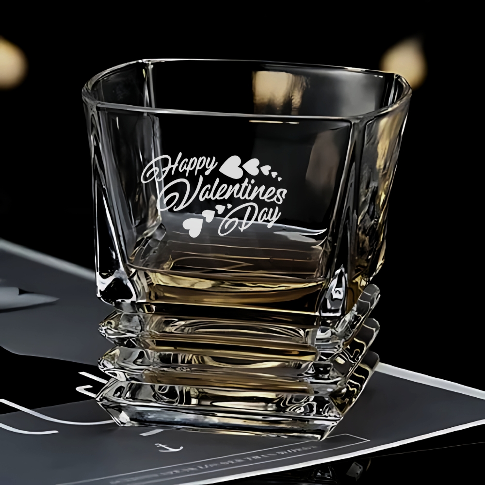 Valentine’s Day Special Personalized Whiskey Glass – A Unique Gift for Your Special One Make this Valentine’s Day unforgettable with a Personalized Deep-Engraved Whiskey Glass, crafted to celebrate love in the most meaningful way. Whether it’s a name, logo, photo, or monogram, our deep engraving technique ensures a permanent and elegant touch to every sip.